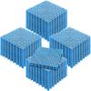 VEVOR Modular Interlocking Cushion, 50 Pack 30 X 30 Cm Splicing Drainage Mats, Soft PVC Interlocking Drainage Floor Tiles