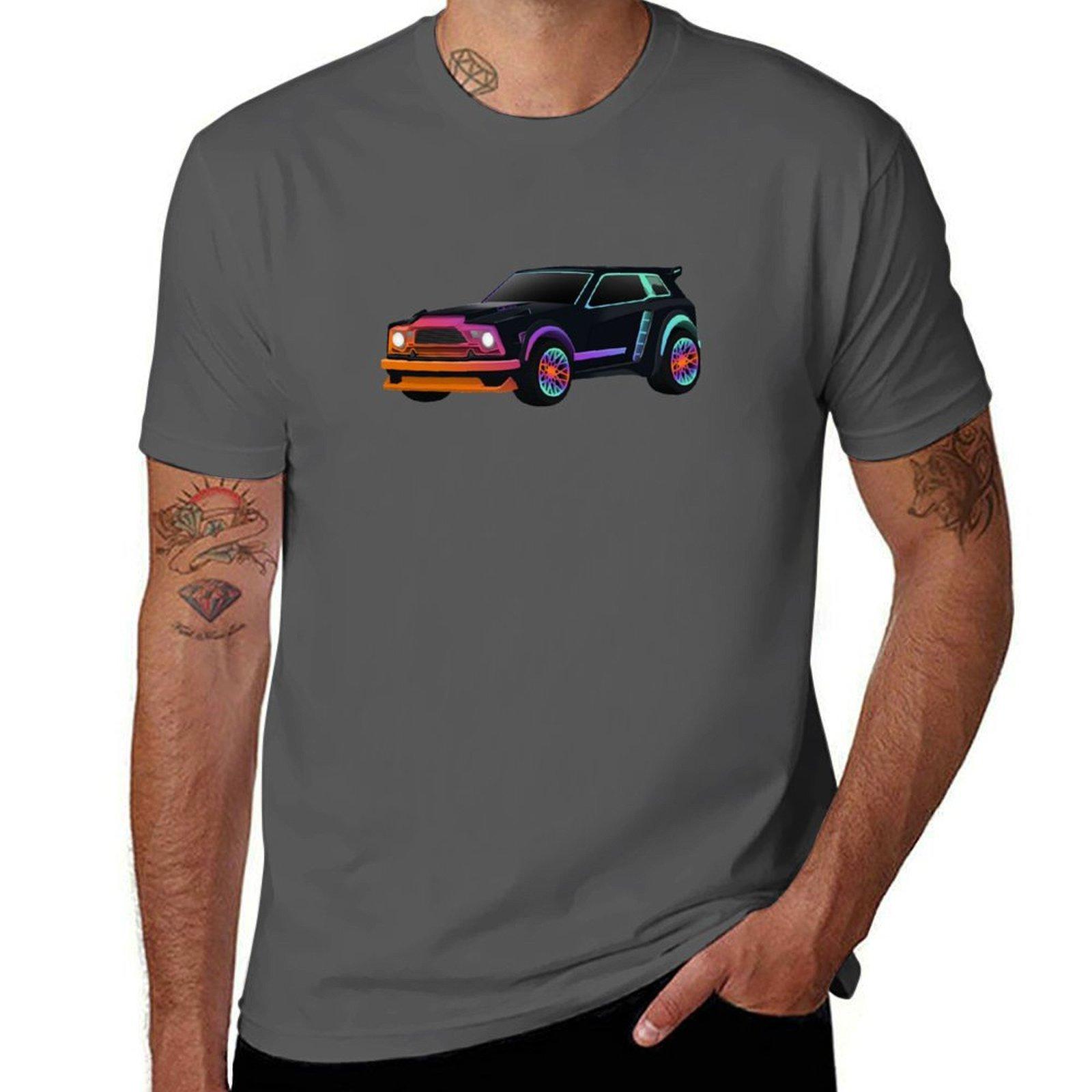 

Rocket League Fennec T-Shirt cotton t shirt pack funny t shirts dark humor T-Shirt S