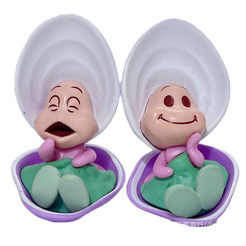 

Oyster Baby Shell PVC Doll Figure Pendant