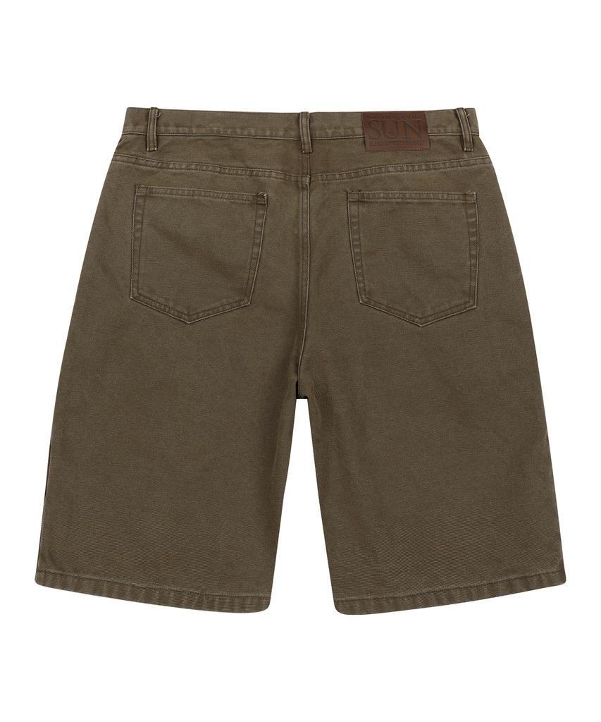 SUNDAY FRUIT MARKET Sunday Washed Short Khaki