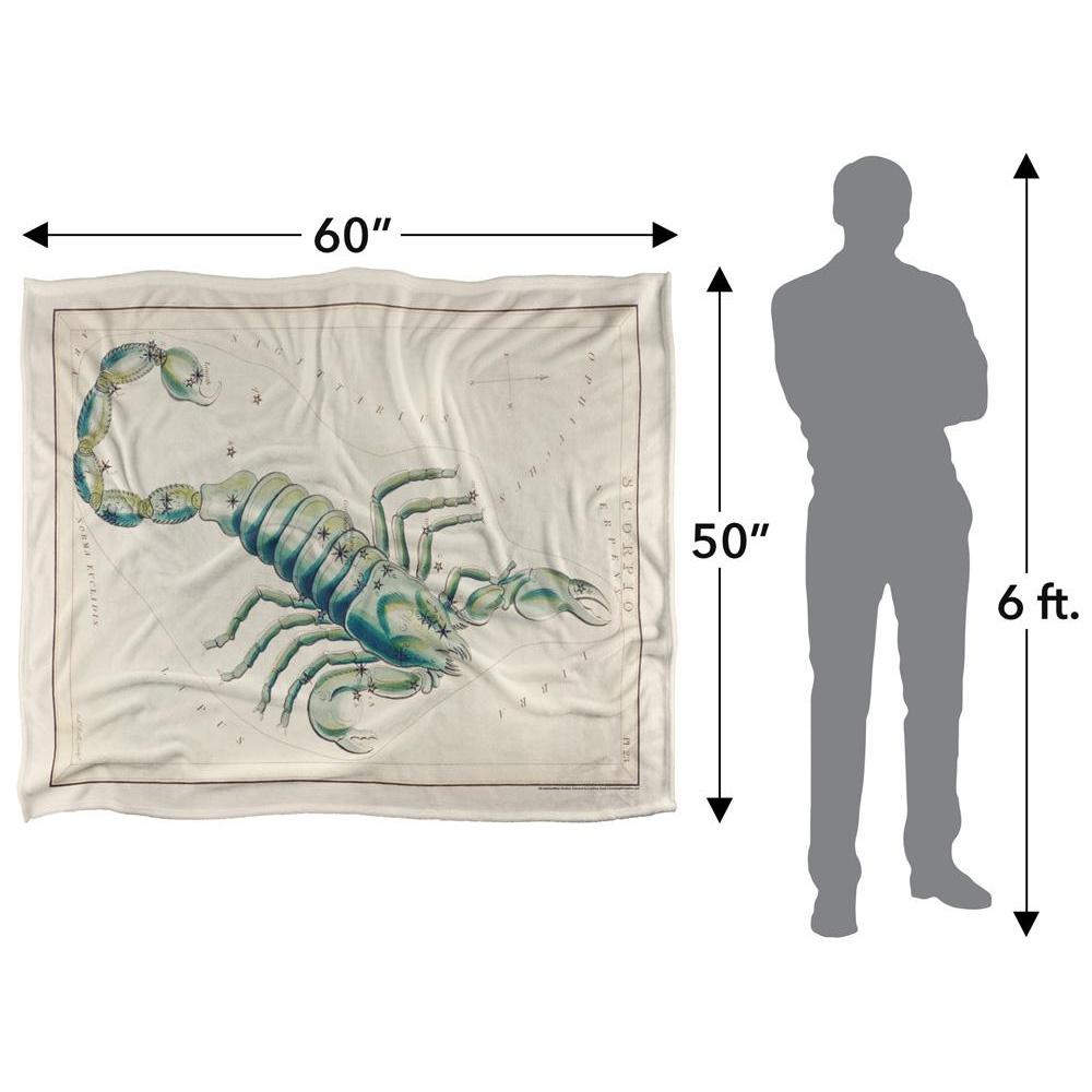 Graffitee Studios Vintage Scorpio Supersoft Blanket