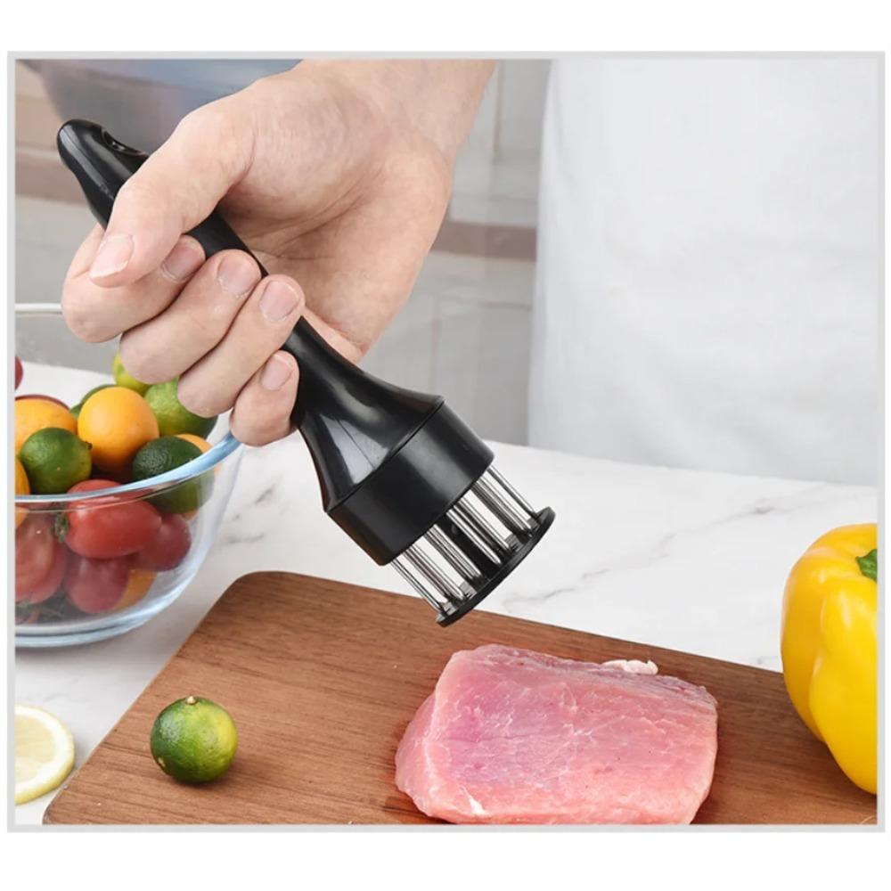 Professional Meat Tenderizer Needle Stainless Steel Kitchen Tools Cooking Accessories Steak Tenderizer Needle Rib Breaker
