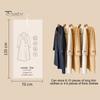 Vacuum Compression Garment Bag Hook Hanging Style Clothes Storage Bag Clothing Dust Cover Organizing Bag