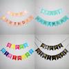 Happy Birthday Fishtail Banner with Hot Stamping - Party Decoration