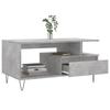 VidaXL Table basse Gris béton 90x49x45 cm Bois d'ingénierie 831024