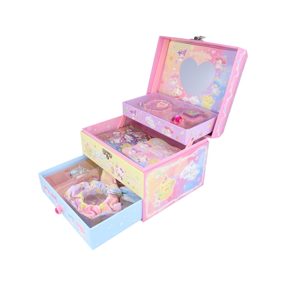 Stationery Secret Lovely Box Sanrio Characters 18 x 20 x 18 cm Sun-Star