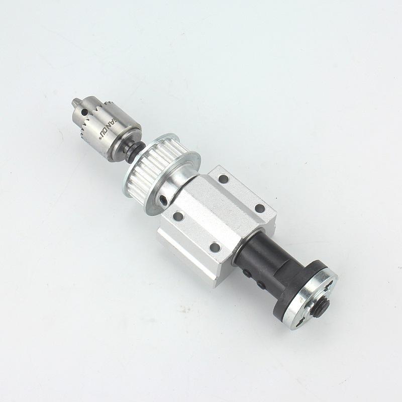 Table Saw Bench Electric Drill Spindle Assembly for DIY Woodworking Cutting and Grinding - Small Lathe Accessories