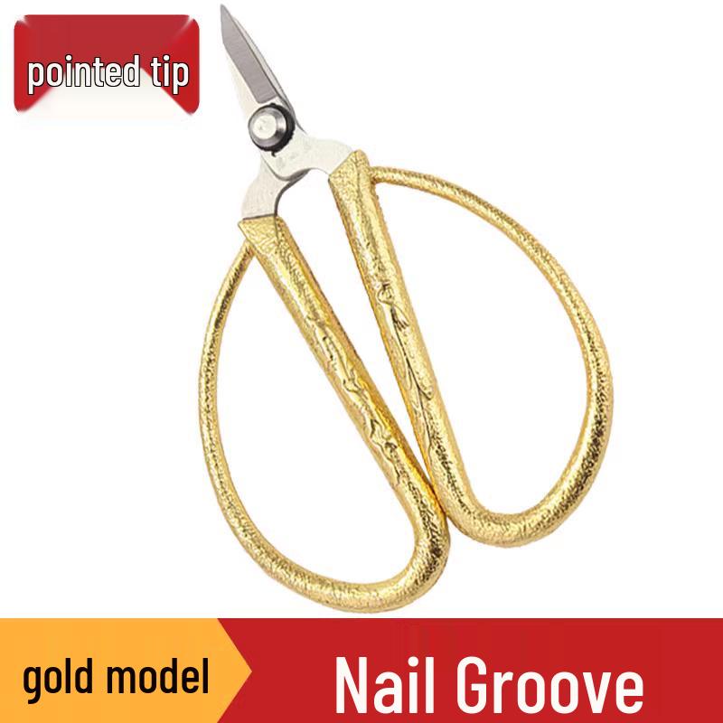Alloy Stainless Steel Toenail & Manicure Scissors Set: Powerful Ingrown Nail and Inflammation Clipper.