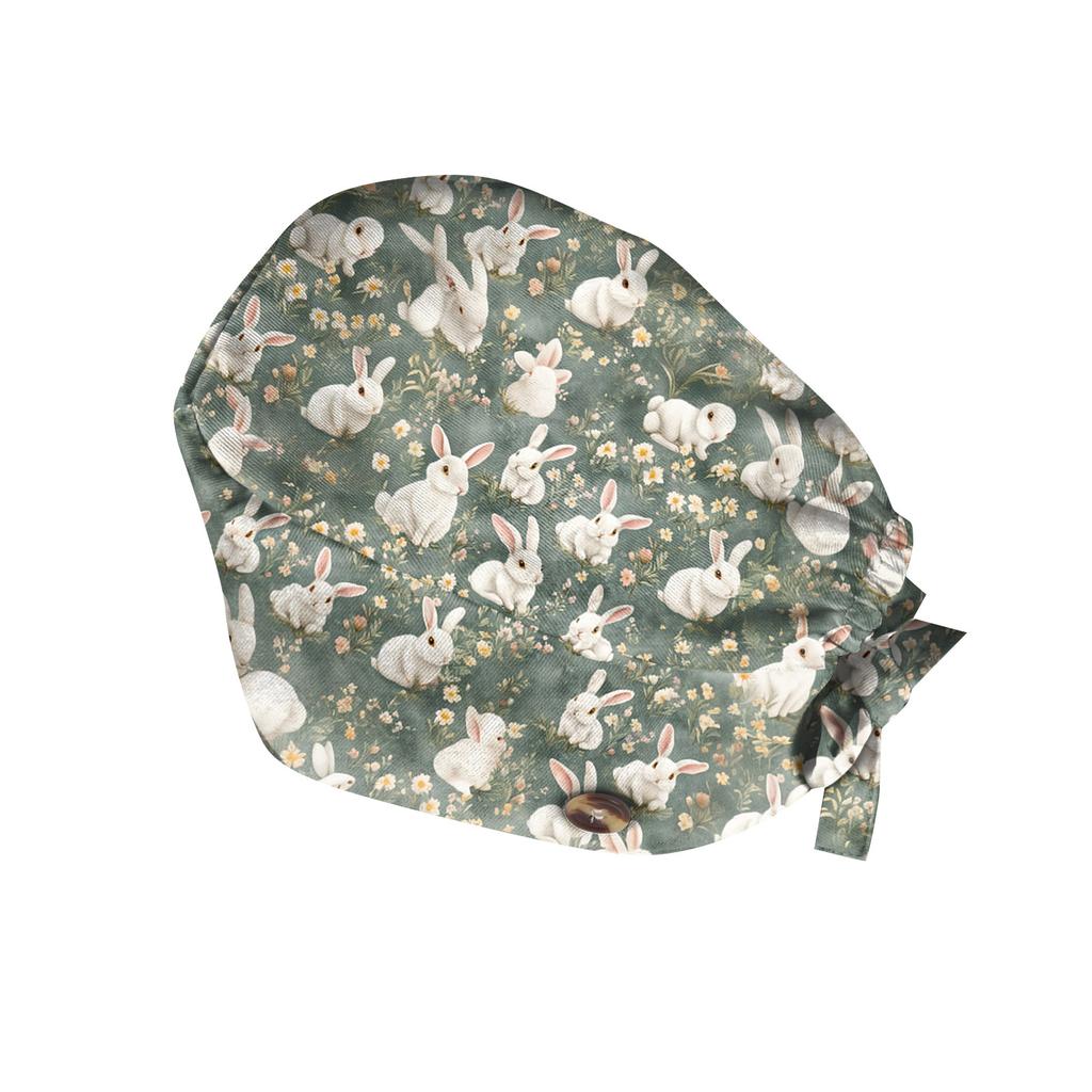 Fashion  Print Work Hat Casual Wash Hat Bag Cap