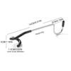 8Pcs Stainless Steel Camping Lantern Hook Hangers Outdoor Lamp Hanger Stand Light Stand Holder Hooks for Outdoor Camping Fishing