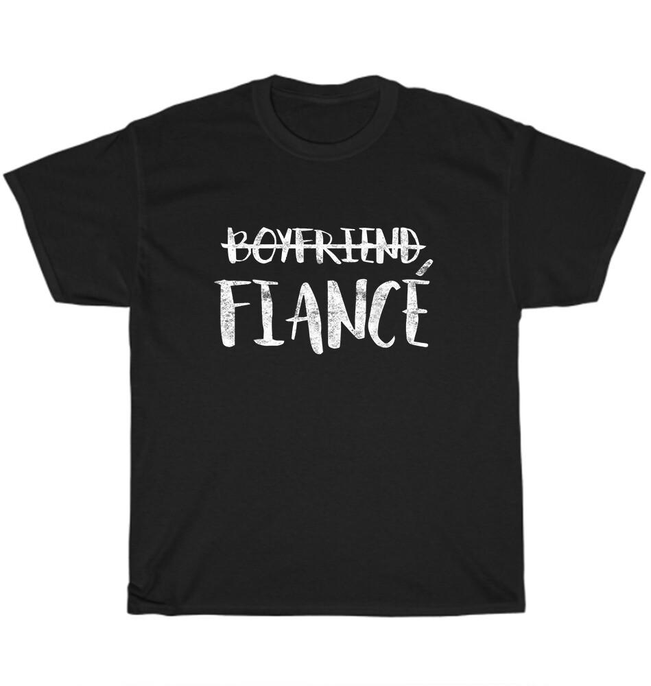 

Mens Engagement Boyfriend Fiance T-Shirt Married Man Wedding Unisex Tee Gift NEW M