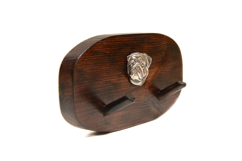 Pug I – Accessory rack, dog medal rack | Art-Dog