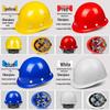 Milin Lightweight Fiberglass Breathable Construction Safety Helmet