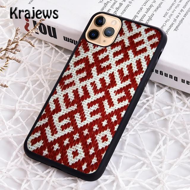 Krajews Latvian Ethnic Sun Tree Luxury Phone Case Cover For IPhone 18 17 Air 16 15 14 plus 11 12 13 pro max coque Fundas