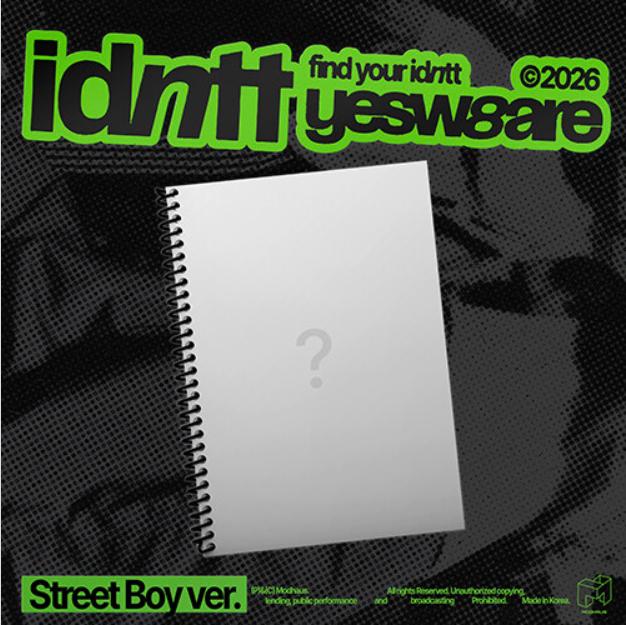 

[PRE-ORDER] idntt (IDENTITY) – Mini Album yesweare (Street Boy / Home Boy Ver.) (Street Boy ver.)