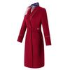 Professional Slim Fit Wool Blend Padded Coat