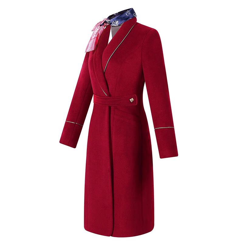 Professional Slim Fit Wool Blend Padded Coat