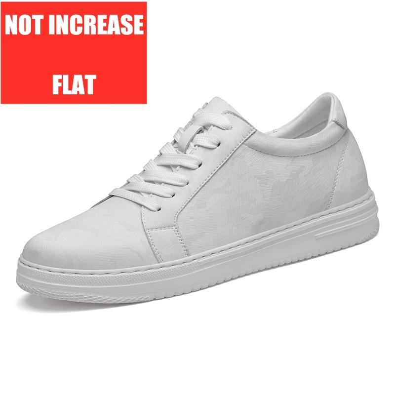 Breathable Outdoor Elevator Sneakers Men Shoes PU Leather Height Increasing Casual Shoes Walking Footwear Men Lift Sports Shoes