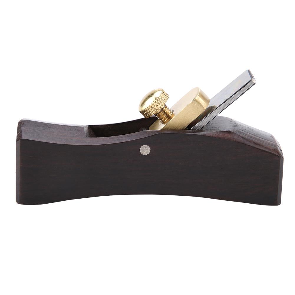 Blade,   Ebony Arc Bottom Hand Plane Carpenter Wood Grooving Trimming   Wood Plane with Pointed Blade Firm Structure