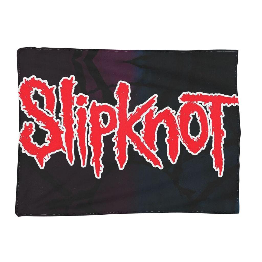 שמיכה מפלנל רכה וחמה של להקת ההבי מטאל Slipknot, כיסוי לחדר שינה, פיקניק, נסיעות, בית, מוזיקת היפ הופ רוק