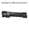 Portable Fiber Optic Jacket Stripper Coaxial Cable Stripping Cutter Tool Cable Cutter Crimper 45-165 Easy Operation