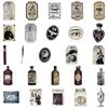 10/30/50pcs Vintage Potion Bottle Apothecary Label Stickers Cool Cartoon Decals Decoration Skateboard Notebook Phone Sticker Toy