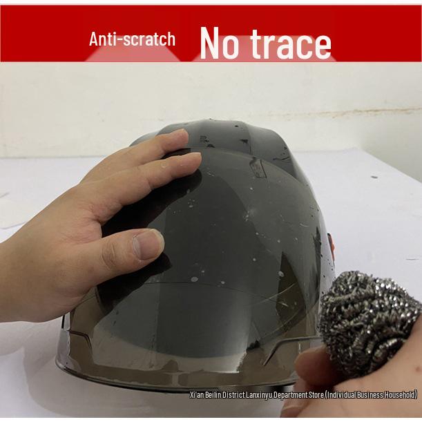 Regen- und Kratzfestes Motorradhelm-Folienaufkleber - HD-Windschutzscheibenschutz für Elektromotorräder