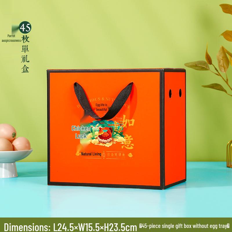 Eco-Friendly Custom Egg Gift Box - Holds 30/60 Eggs