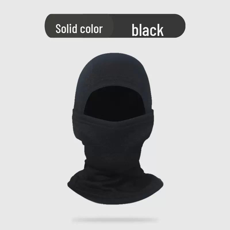 Thickened Fleece Windproof Face Mask for Cold Weather and Skiing