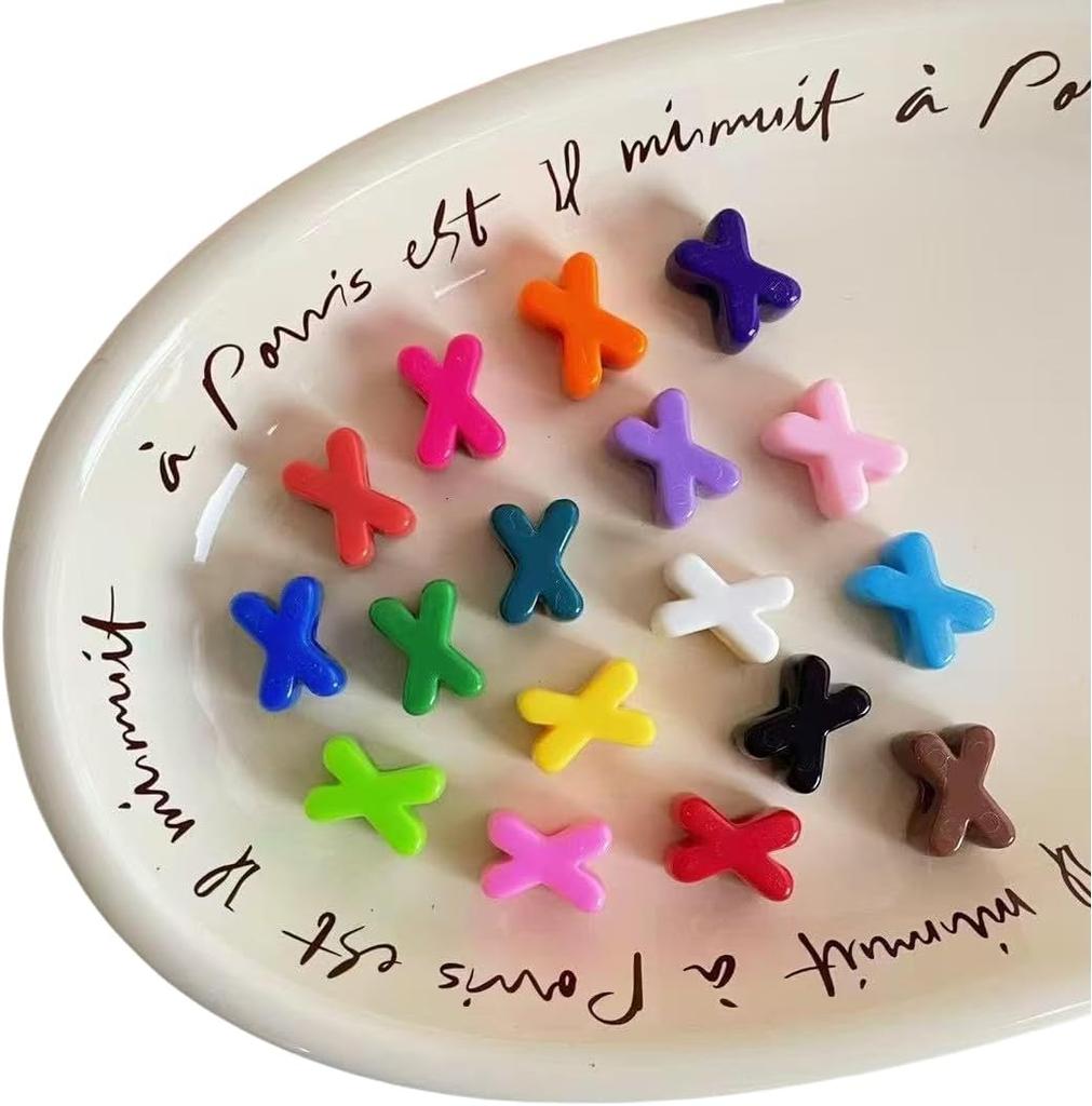 10PCS Colorful 26 Letter Beads 20mm Loose Beads Big Hole DIY Jewelry Making Kit Bracelet keychain for Educators to Learn Letters