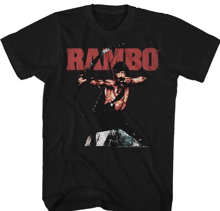 Rambo - Rambow - Short Sleeve - Adult - T-T-Shirt 3XL