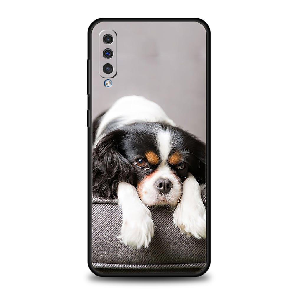Cocker Spaniels Dog Lovely Case For Samsung A54 A52 A24 A14 A50 A72 A70 A30 A40 A20S A20E A02S A12 A22 A34 A42 A32 5G A04s Cover