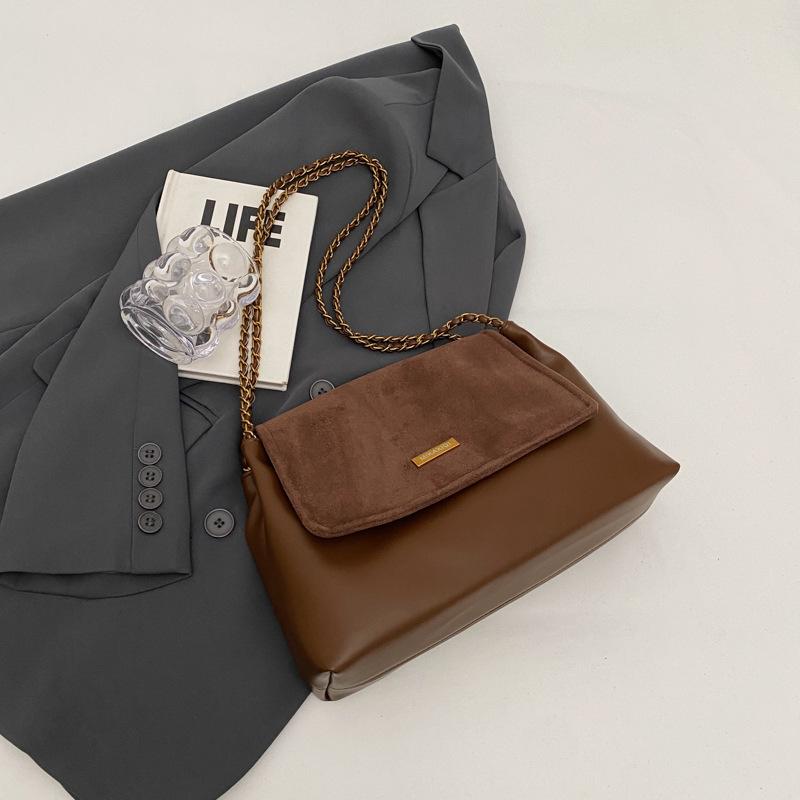 Large-capacity Bag Women's 2025 Autumn New Fashion Niche Women's Bag Texture Chain Shoulder Bag Crossbody Tote Bag