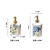 Ceramic press type lotion hotel hand sanitizer bottle home stay shampoo bath gel separate bottle bathroom accessories