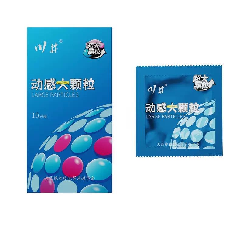 10 Pcs G Spot Condoms Big Particle Stimulation G-point Penis Sleeve Delay Ejaculation Condones Contraception Men