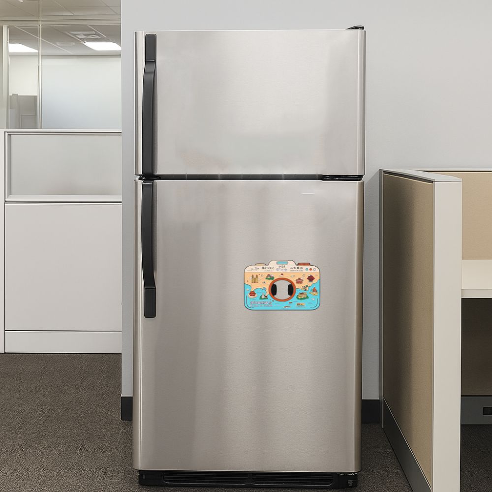 Pečený lak Samolepka na lednici Design scénických míst Turismus Otvírák Funkční dekorace