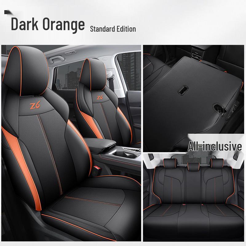 DJGY Leather Seat Cover for Changan Auchan Z6: All-Season Sports Cushion