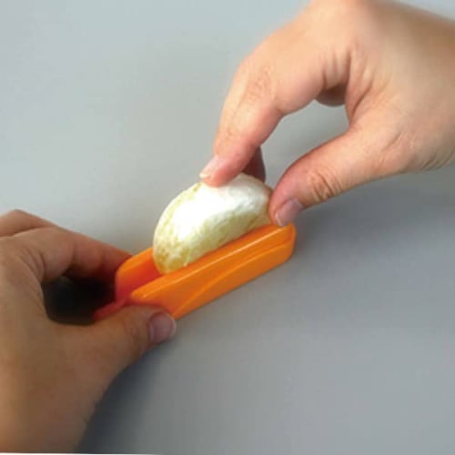 Mukky-chan 2-piece set (brown & orange)