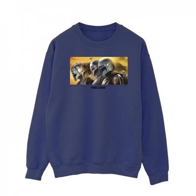 Mens The Mandalorian Painted Group Sweatshirt