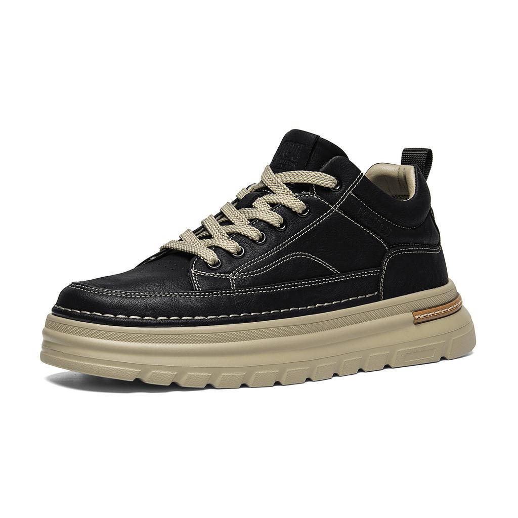 Autumn and winter new British Martin shoes casual mid-top board shoes platform short boots