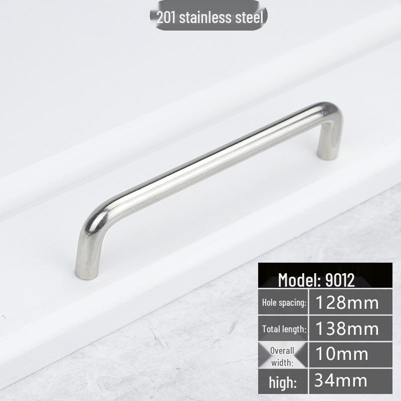 304 Edelstahl U-förmiger Griff für Schränke, Schubladen und Kleiderschranktüren