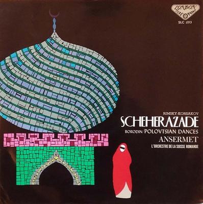 LP Record ANSERMET Rimskykorsakov Scheherazade Borod SLC1213 LONDON 1963 Japan Classical Used