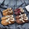 New velvet women's new winter versatile platform casual board shoes warm and non-slip cotton shoes tide
