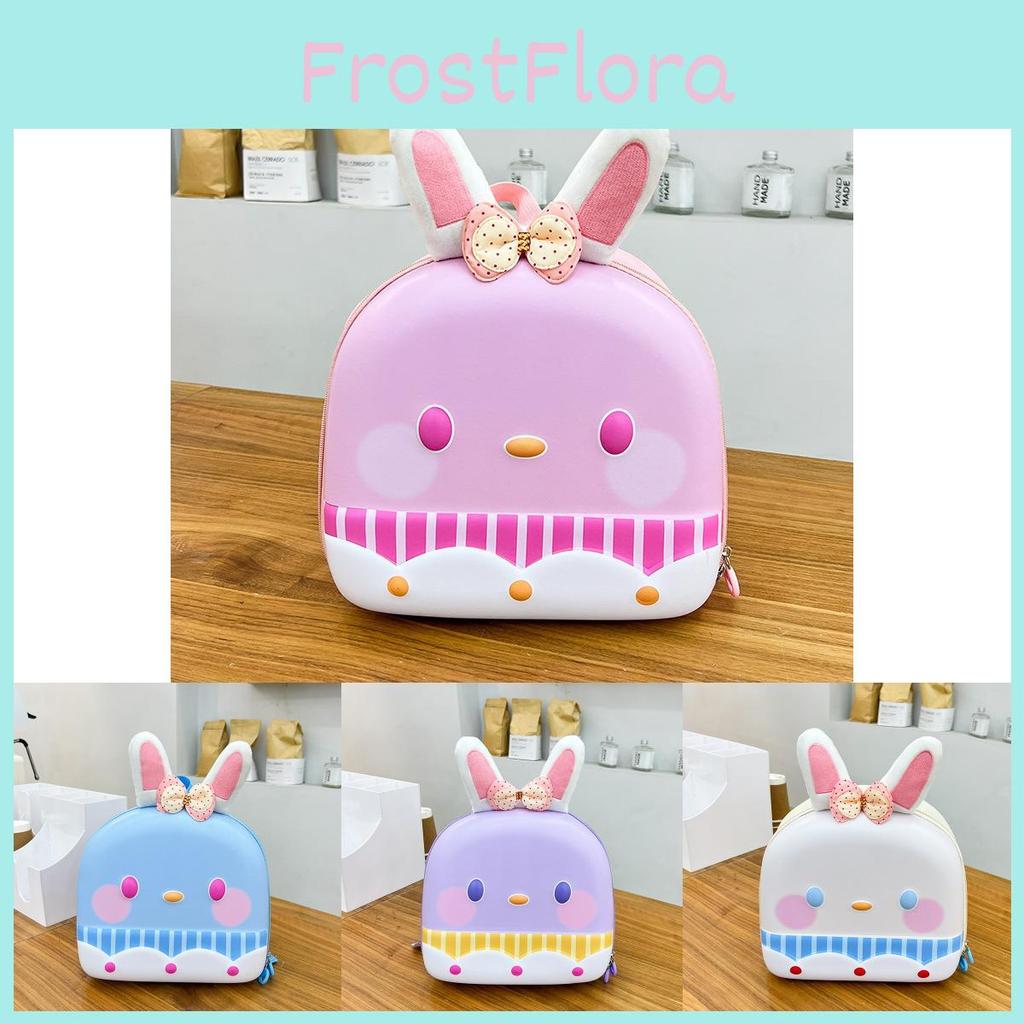 Adorable Eva Material Toddler Backpack Featuring Cute Cartoon Rabbit Design