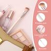 Concealer Brush, Angled Brightening Concealer Brush Nose Contour Brush Pink Small Makeup Brushes Face Contour Blending Brushes for Concealing