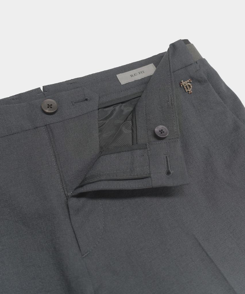 BIRBANTE Grained Side Banding Pants - Till