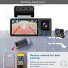 WIFI APP Video Recorder 2/3 Channel dashcam car 1080P Car DVR Night Visioncar recording Camera for Vehicle Rear view camera
