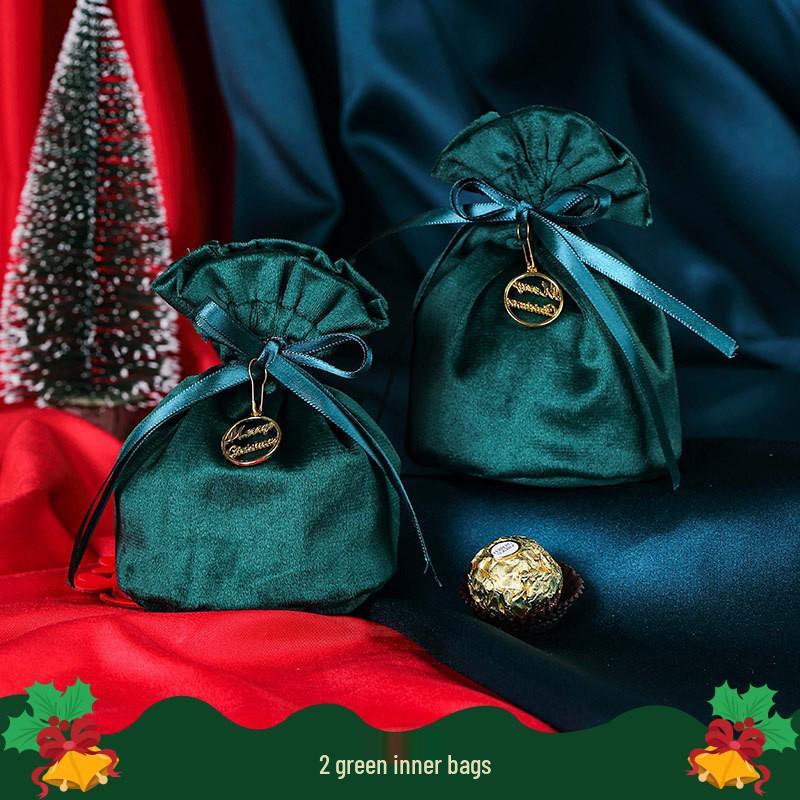 Creative Christmas Eve Apple Candy Gift Box: Small Decorative Packaging