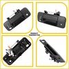 For 07-2013 Toyota Pickup Camera Hole Rear Truck Tailgate Handle with