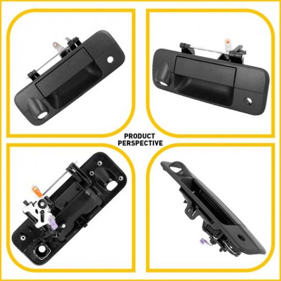 For 07-2013 Toyota Pickup Camera Hole Rear Truck Tailgate Handle with